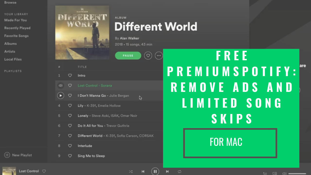 spotify crack for mac